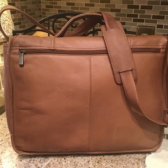 Wilsons Leather Bags Vintage Wilson Leather Expandable Messenger